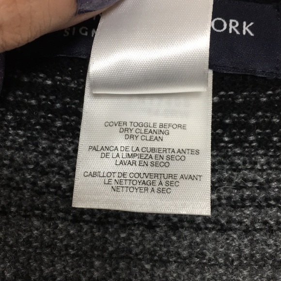 Jones New York Signature Poncho w/toggles + snaps - Picture 12 of 16